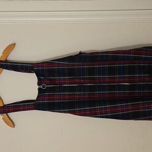 Forever 21 Red and Blue Plaid Dress
